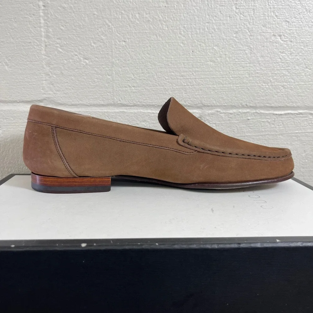 PS Paul Smith Danny Brown Nubuck Loafers Slip On Dress Shoes Men's 12 US/11 UK